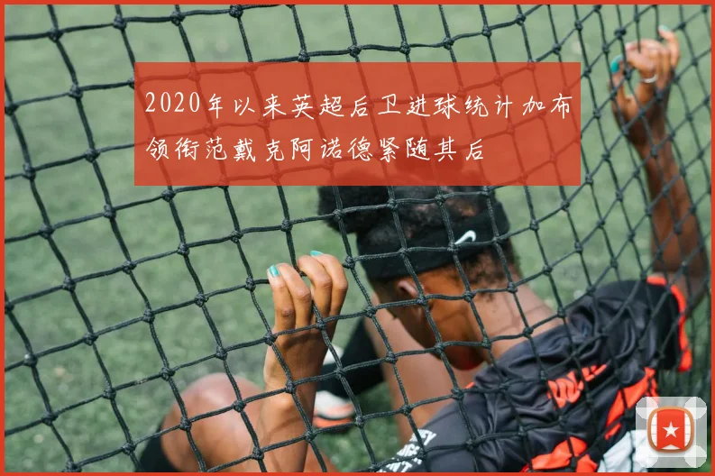 2020年以来英超后卫进球统计加布领衔范戴克阿诺德紧随其后
